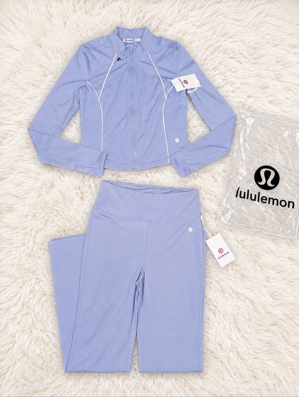Lululemon Lavender 2-Piece Activewear Set Size L